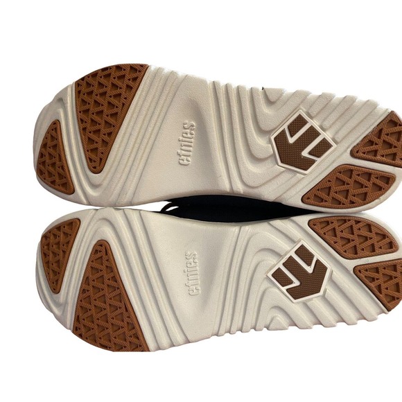 Etnies Men's Scout Low Top Sneaker Shoes Navy Gold Footwear Streetwear Size 5 - Picture 6 of 12